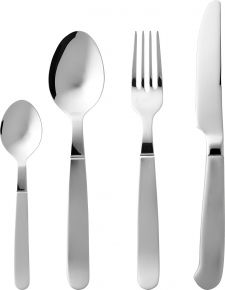 Gense Rejka box 16 pcs each 4 dinner fork, dinner knife, dinner spoon, coffee spoon