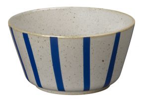 Lyngby Porcelæn DAN-Ild bowl Ø 13 cm beige, blue