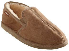 Shepherd of Sweden Men's slipper Bosse antique cognac brown