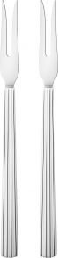 Georg Jensen Bernadotte cold cut fork 2 pcs polished length 15 cm