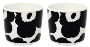 Marimekko Unikko Oiva cup / mug no handle 0.2 l 2 pcs