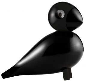 Kay Bojesen DK songbird crow height 20.5 cm black