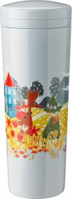 Stelton Moomins Carrie thermo bottle 0.5 l with screw cap & stainless steel insulating body Moomins