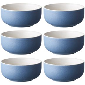Studio Round North bowl Ø 11 cm matt coloured river 6 pcs