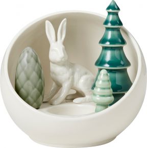 Dottir Nordic Design Winter Stories votive hare Ø 14 cm