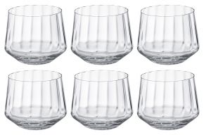Georg Jensen Bernadotte tumbler 0.25 l 6 pcs clear