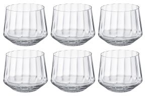 Georg Jensen Bernadotte tumbler 0.25 l 6 pcs clear