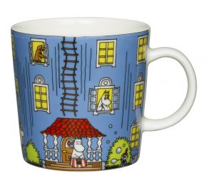 Moomin by Arabia Moomins House cup / mug 0.3 l blue, multicolored