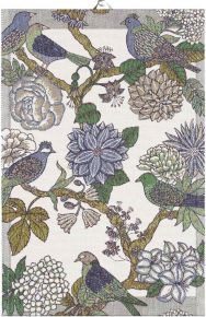 Ekelund Autumn bird laboratory tea towel 40x60 cm oeko-tex