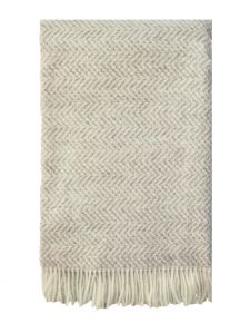 Mara Fishbone knee woollen throw 140x100 cm