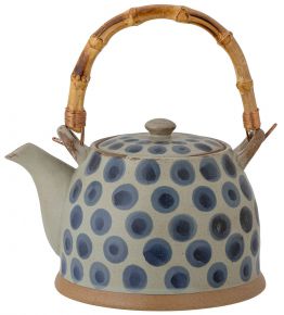 Bloomingville Tinni teapot 1.25 l blue brown
