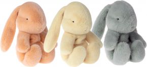 Maileg plush bunny set of 3 in egg height 27 cm multicolored