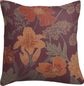 Ekelund Autumn soft cushion cover (eco-tex) 40x40 cm brown