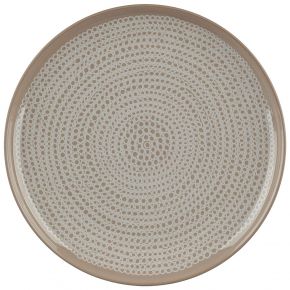 Marimekko Siirtolapuutarha (colonial garden) Oiva plate Ø 25 cm dotted terra, cream