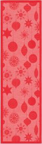 Ekeklund Christmas & Winter Ornaments 330 table runner (eco-tex) 35x120 cm red