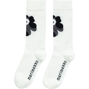 Marimekko Ladies socks white, black Toimisto Unikko