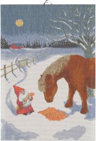 Ekeklund Christmas & Winter Midwinter tea towel (oeko-tex) 35x50 cm