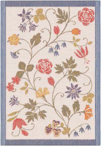 Ekelund Summer flower tea towel (oeko-tex) 35x50 cm multicolored