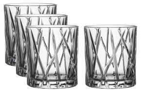 Orrefors City Old Fashioned tumbler 25 cl 4 pcs clear