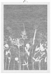Ekelund Tradition Airy tea towel (oeko-tex) 35x50 cm grey, white