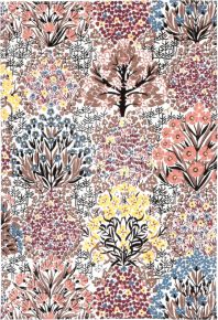 Almedahls Botanical Garden tea towel 47x70 cm multicolored, purple