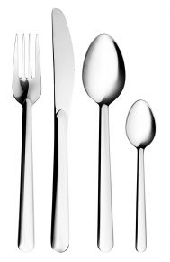 Eva Trio Nova steel cutlery mirror box 48 pcs each 12 dinner knife / fork / spoon / coffee spoon