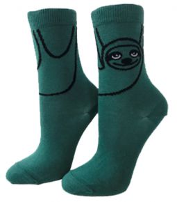 Bo Bendixen Unisex socks dark green Lazy Guy