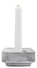 Born in Sweden Stumpastaken Ettan candlestick 9x9 cm recycled aluminum