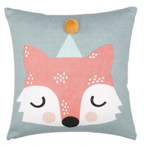 Södahl Magic Forest Fox kids cushion 45x45 cm
