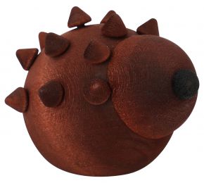 Aarikka wooden animal hedgehog height 5 cm