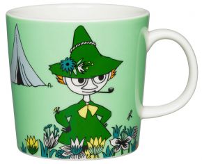 Moomin by Arabia Moomins Snufkin cup / mug 0.3 l green