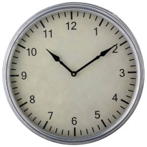 Bloomingville wall clock Ø 35,5 cm gray Mehdi