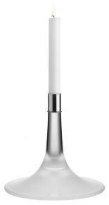 Orrefors Cirrus candlestick  clear