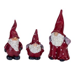 Nääsgränsgården Elmer, Max & Leonard elf 3 pcs height 5.5 to 9 cm