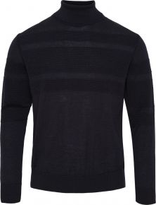 REDGREEN Men Sweater with turtleneck navy Jens