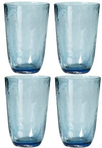 Broste Copenhagen Hammered tumbler 50 cl 4 pcs