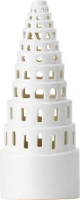 Kähler Design Urbania light house high tower height 23 cm cream white