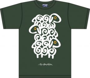 Bo Bendixen Unisex Kids T-Shirt green, white 3 get them