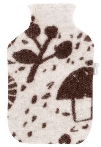 Lapuan Kankurit Metsikkö (wildnis) hot water bottle with woollen cover
