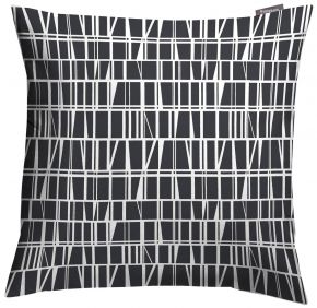 Finlayson Coronna cushion cover (eco-tex) 48x48 cm black, white