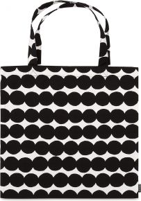 Marimekko Rasymatto tote bag black, white
