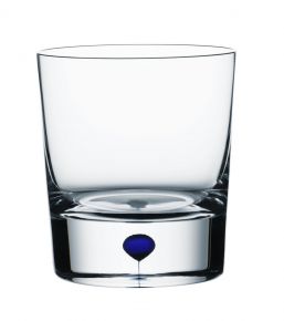 Orrefors Intermezzo blue old fashioned tumbler 22 cl