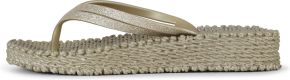 Ilse Jacobsen Ladies flip flops with glitter / plateau CHEERFUL13