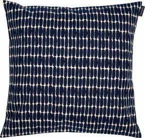Marimekko Alku (beginning) Cushion Cover 40x40 cm (eco-tex) natural, dark blue
