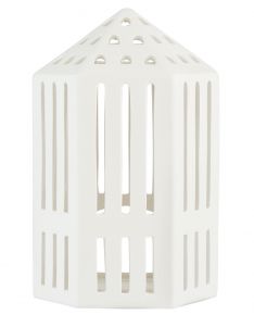 Kähler Design Urbania light house gallery height 17 cm cream