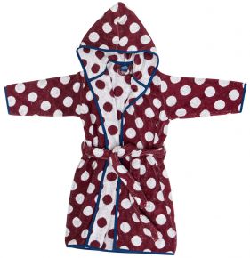 Rasmus Klump Unisex kids bathrobe red