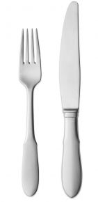 Georg Jensen Mitra dessert fork / dessert knife each 4 pcs mat