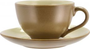 Bitz Stoneware cup & saucer 0.24 l