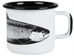 Muurla Nordic The Salmon mug enamel 0.37 l