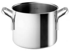 Eva Trio Steel Line casserole 2.2 l recycled stainless steel